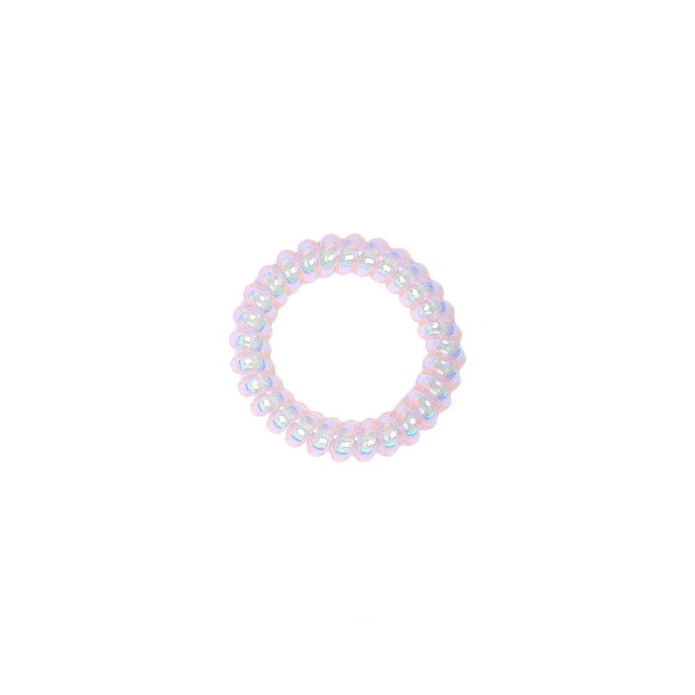 Stroberi Metallic Cable Medium Hair Ties