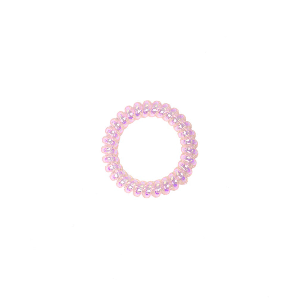 Stroberi Metallic Cable Medium Hair Ties