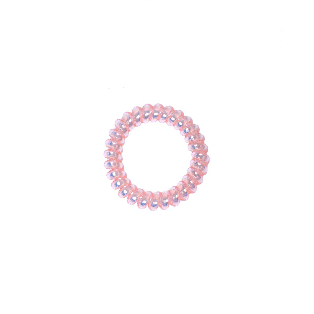 Stroberi Metallic Cable Medium Hair Ties