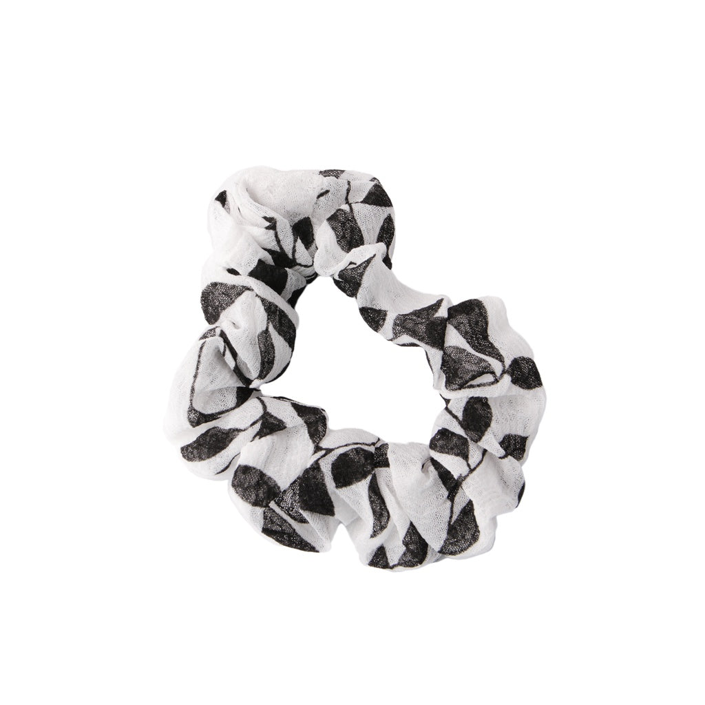 Stroberi Mini Scrunchie Flower Hair Tie