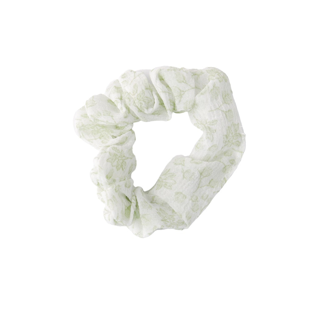 Stroberi Mini Scrunchie Flower Hair Tie