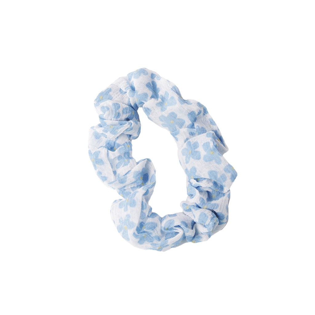 Stroberi Mini Scrunchie Flower Hair Tie