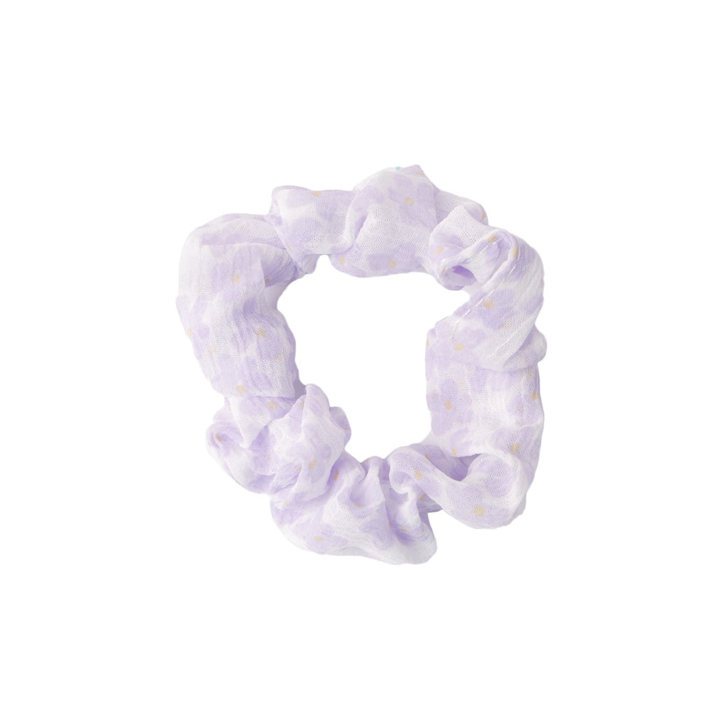 Stroberi Mini Scrunchie Flower Hair Tie