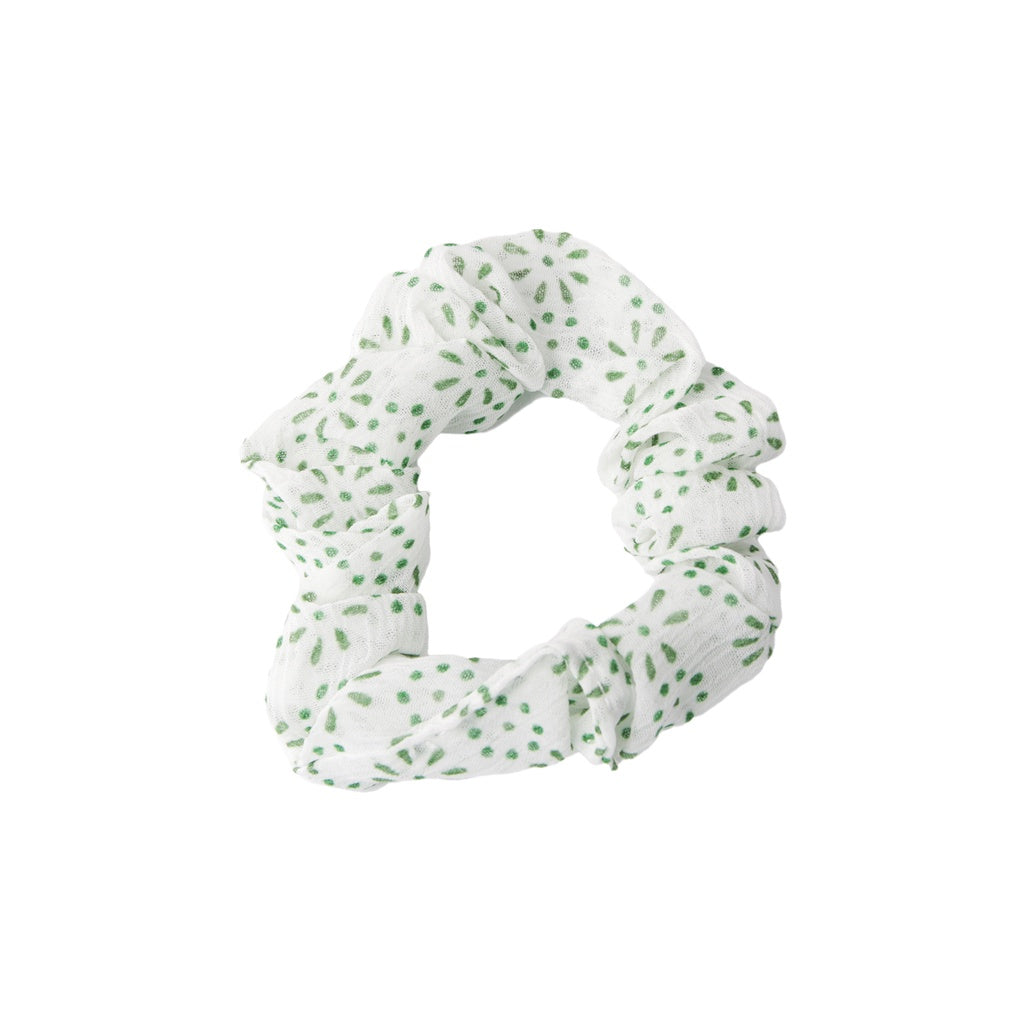 Stroberi Mini Scrunchie Flower Hair Tie