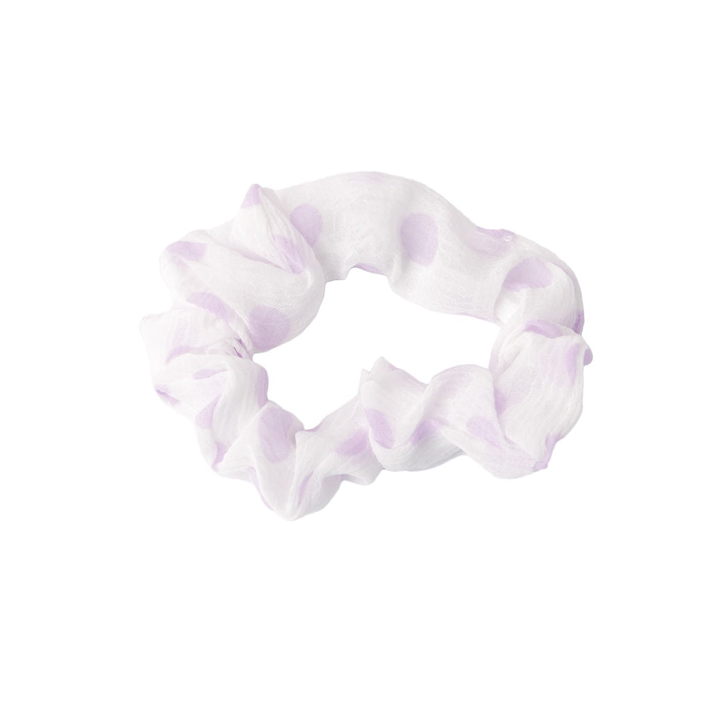 Stroberi Mini Scrunchie Pattern Hair Tie