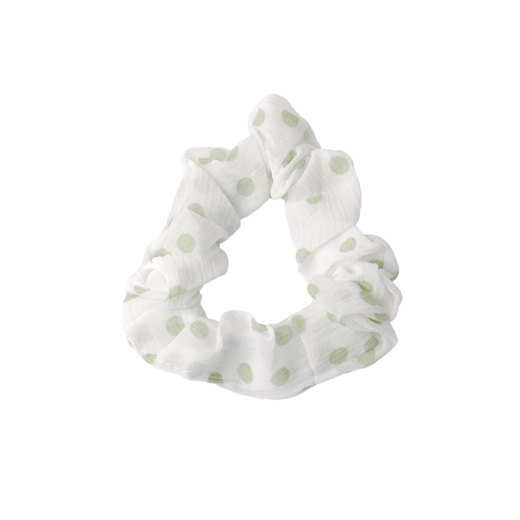 Stroberi Mini Scrunchie Pattern Hair Tie
