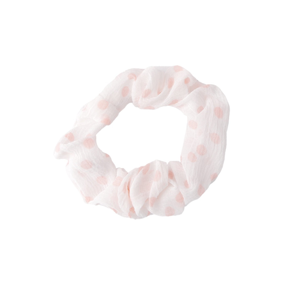 Stroberi Mini Scrunchie Pattern Hair Tie