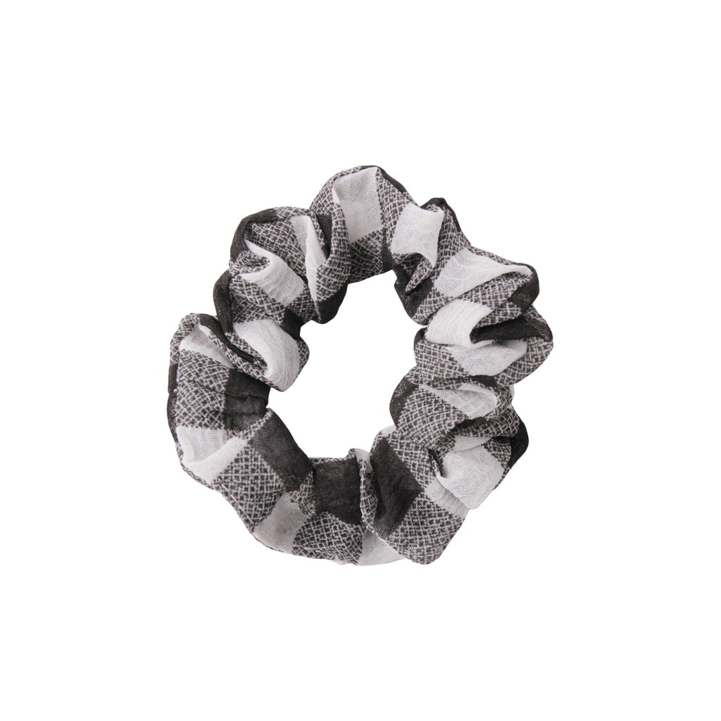 Stroberi Mini Scrunchie Pattern Hair Tie
