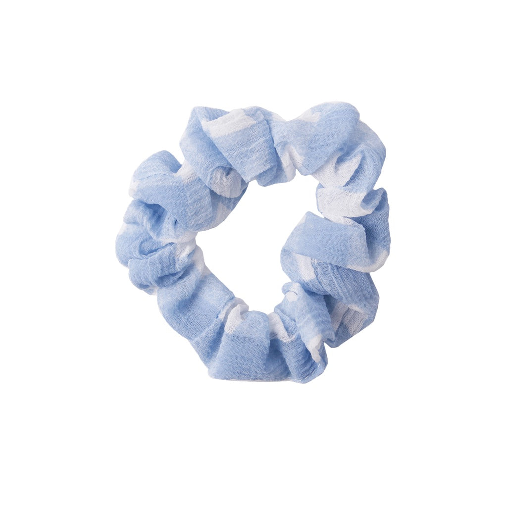 Stroberi Mini Scrunchie Pattern Hair Tie