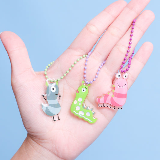 Stroberi Acrylic Monster Holo Keychain