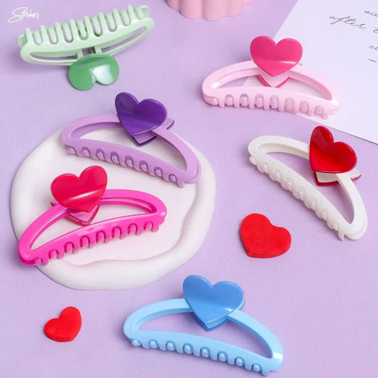 Stroberi Basic Love Color Hair Clip
