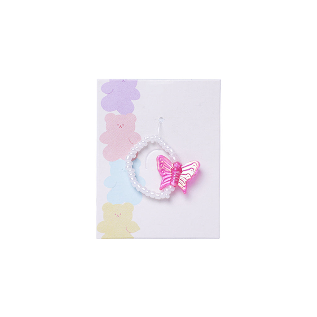 Stroberi Beads Mix Rings - 2 Butterfly