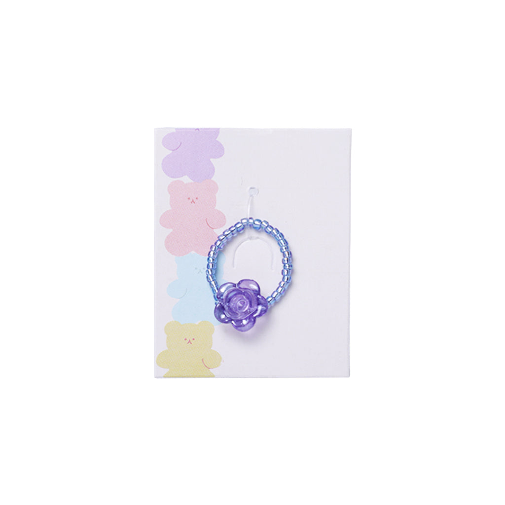 Stroberi Beads Mix Rings - 3 Rose