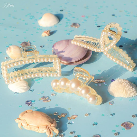 Stroberi Big Pearl Hair Clip