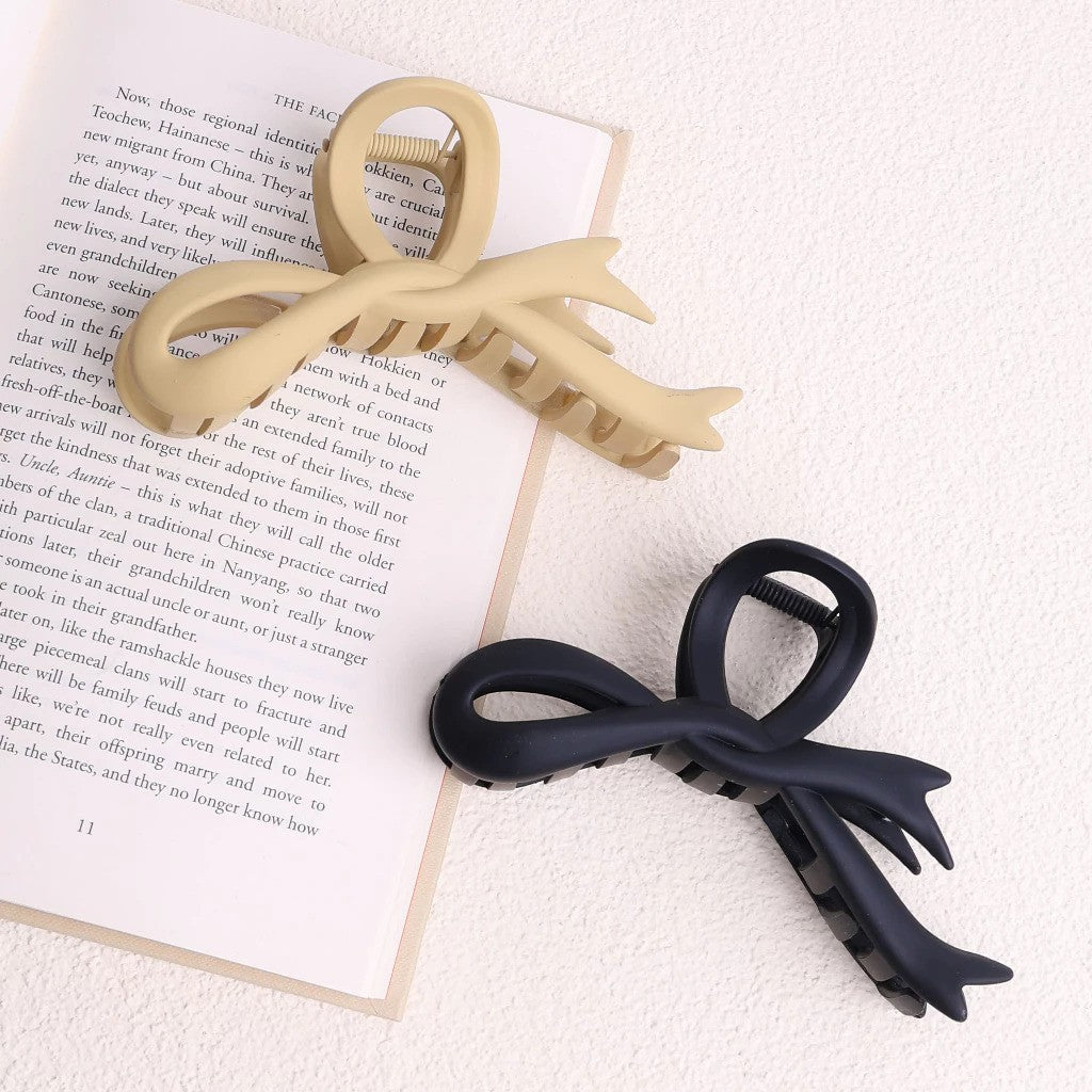 Stroberi Bow Knot Simple Doff Hair Clip