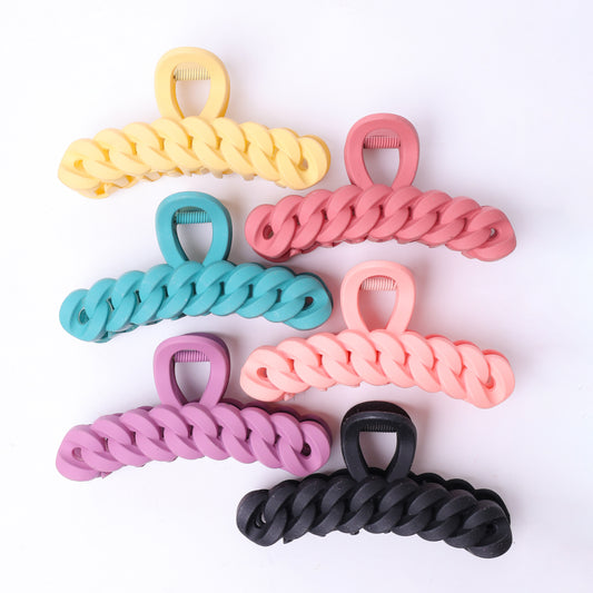 Stroberi Braid & Flower Doff Hair Clip