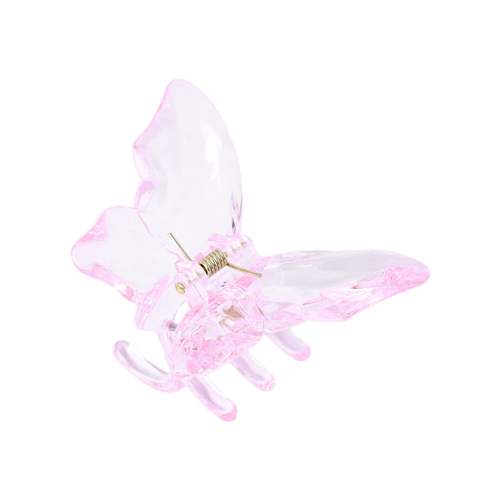 Stroberi Butterfly Metalic Hair Clip