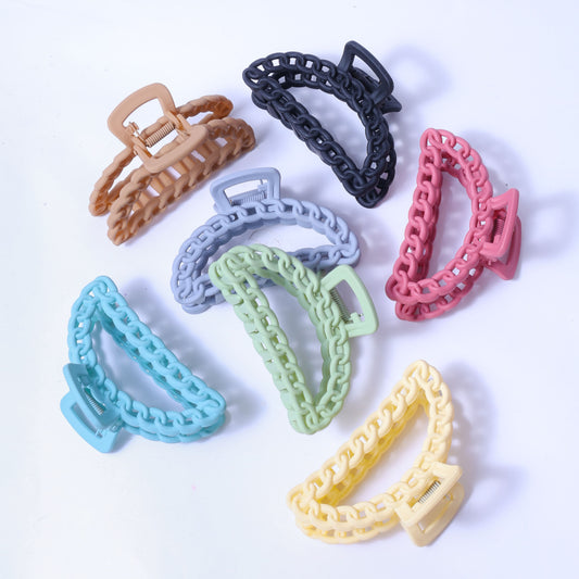 Stroberi Chain Color Hair Clip