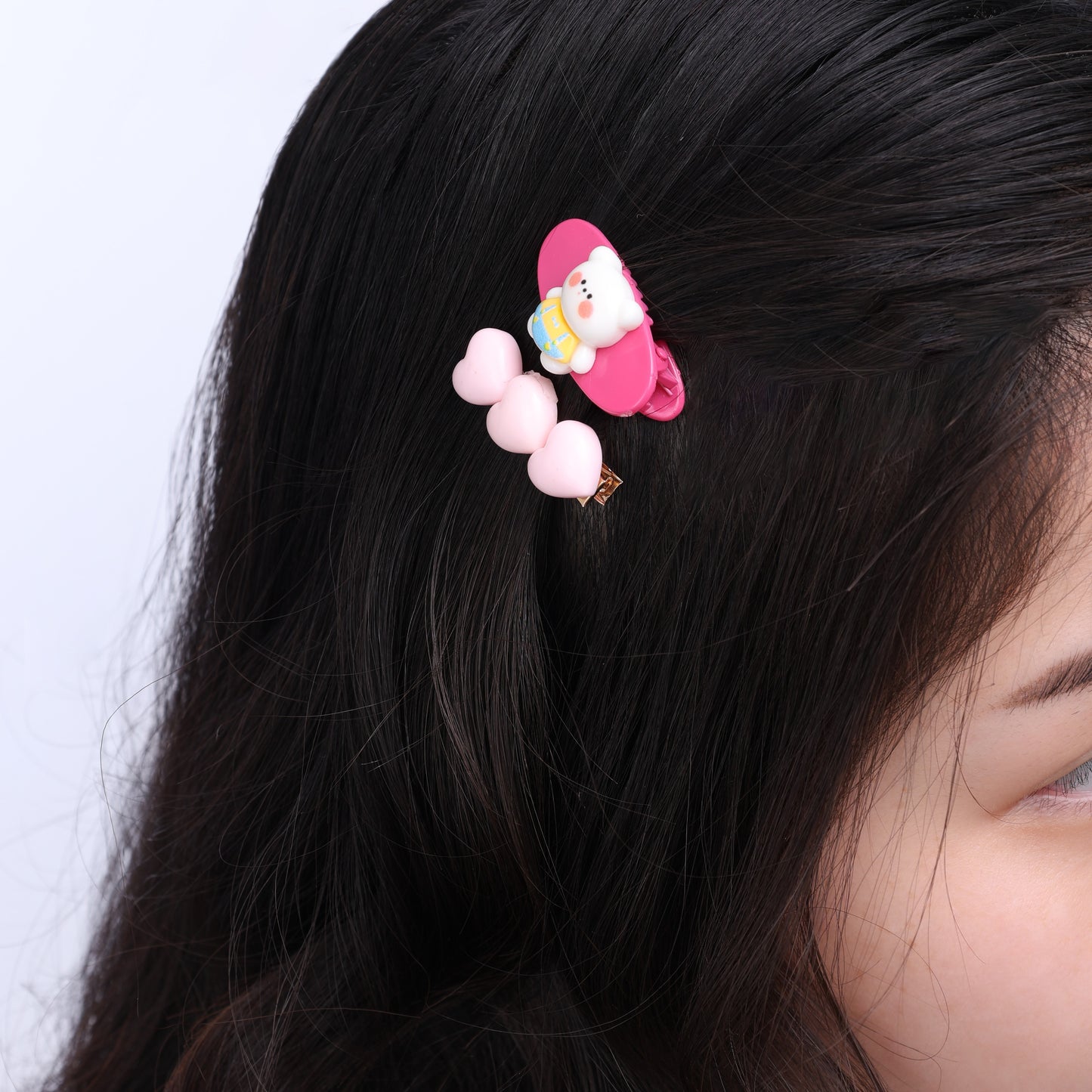 Stroberi Cute Cartoon Hair Clip - Cross Love