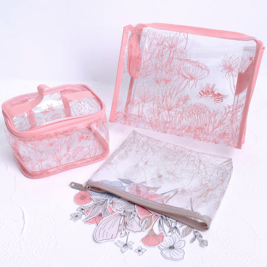 Stroberi Flower Series Pouch