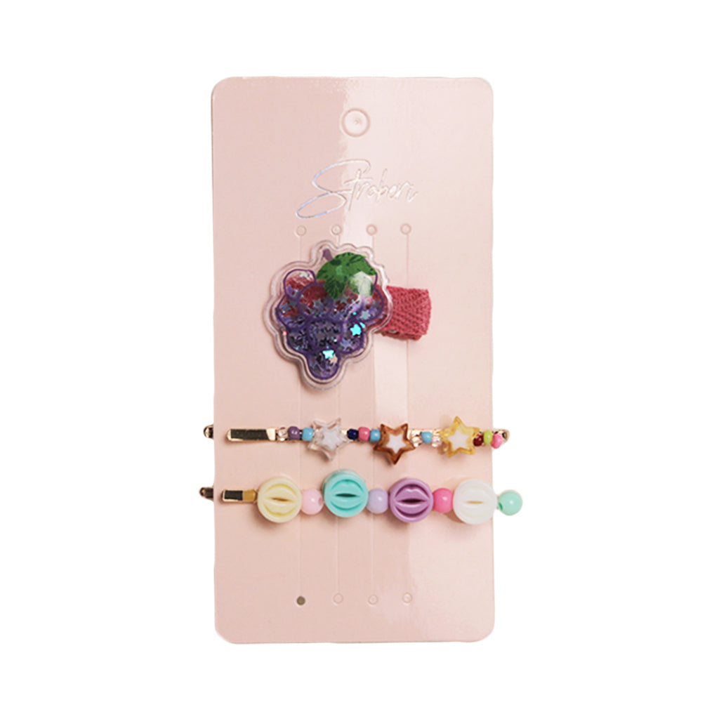 Stroberi Fruit Shaker Hair Clip