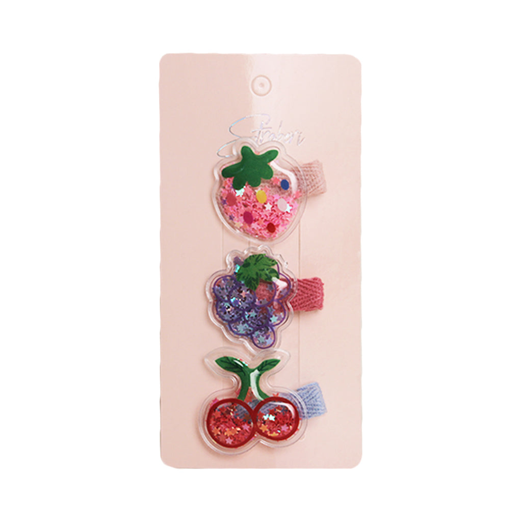 Stroberi Fruit Shaker Hair Clip