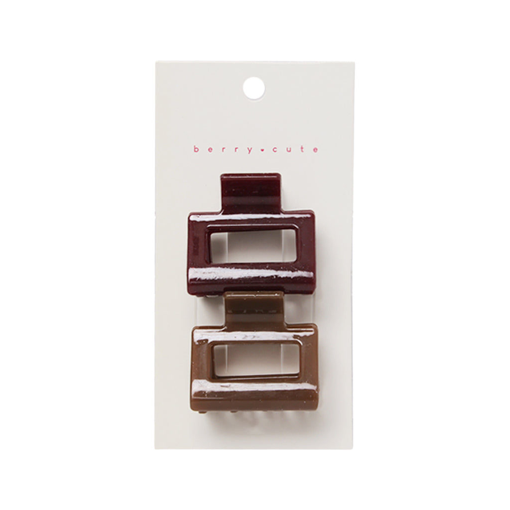 Stroberi Glossy Hole Hair Clip