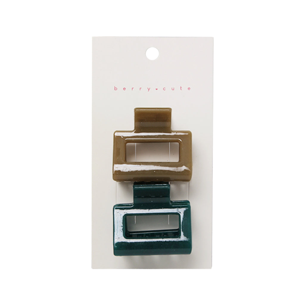 Stroberi Glossy Hole Hair Clip