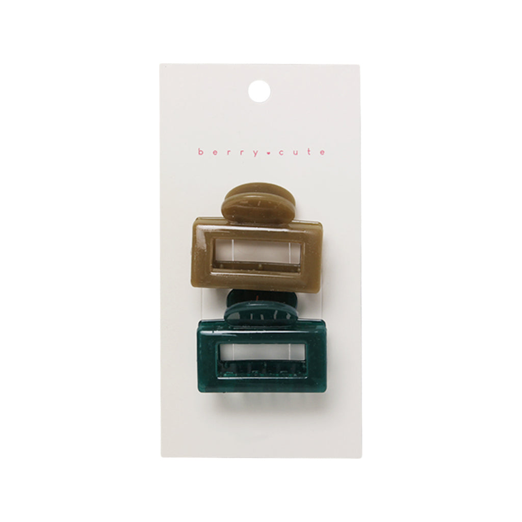 Stroberi Glossy Hole Hair Clip