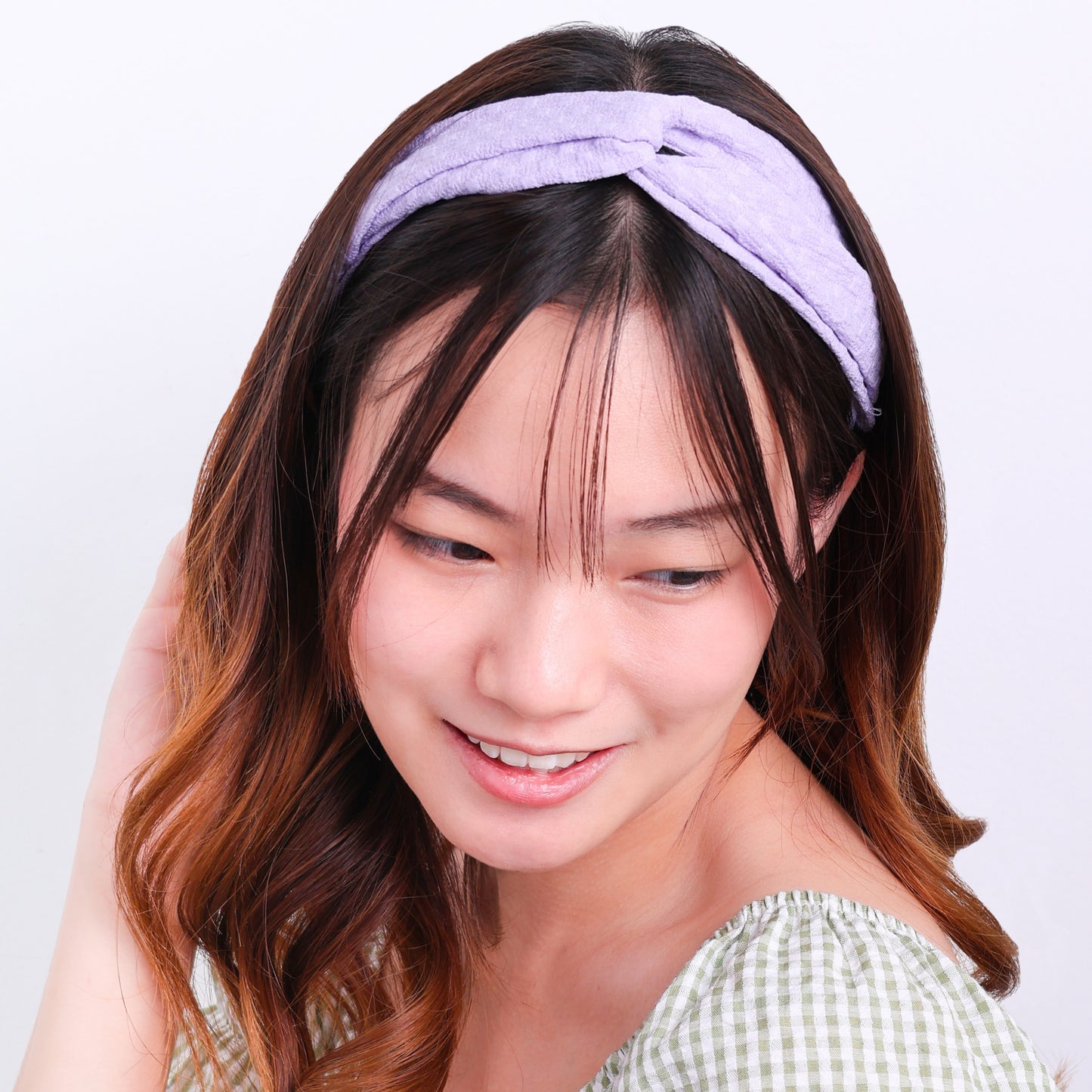 Stroberi Flower Fabric Headband