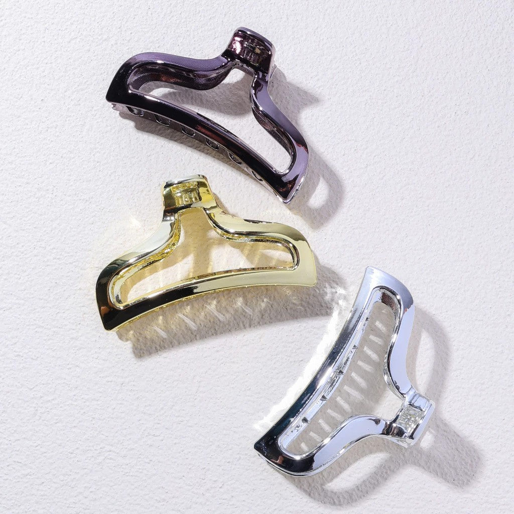 Stroberi Metallic Color Hair Clip