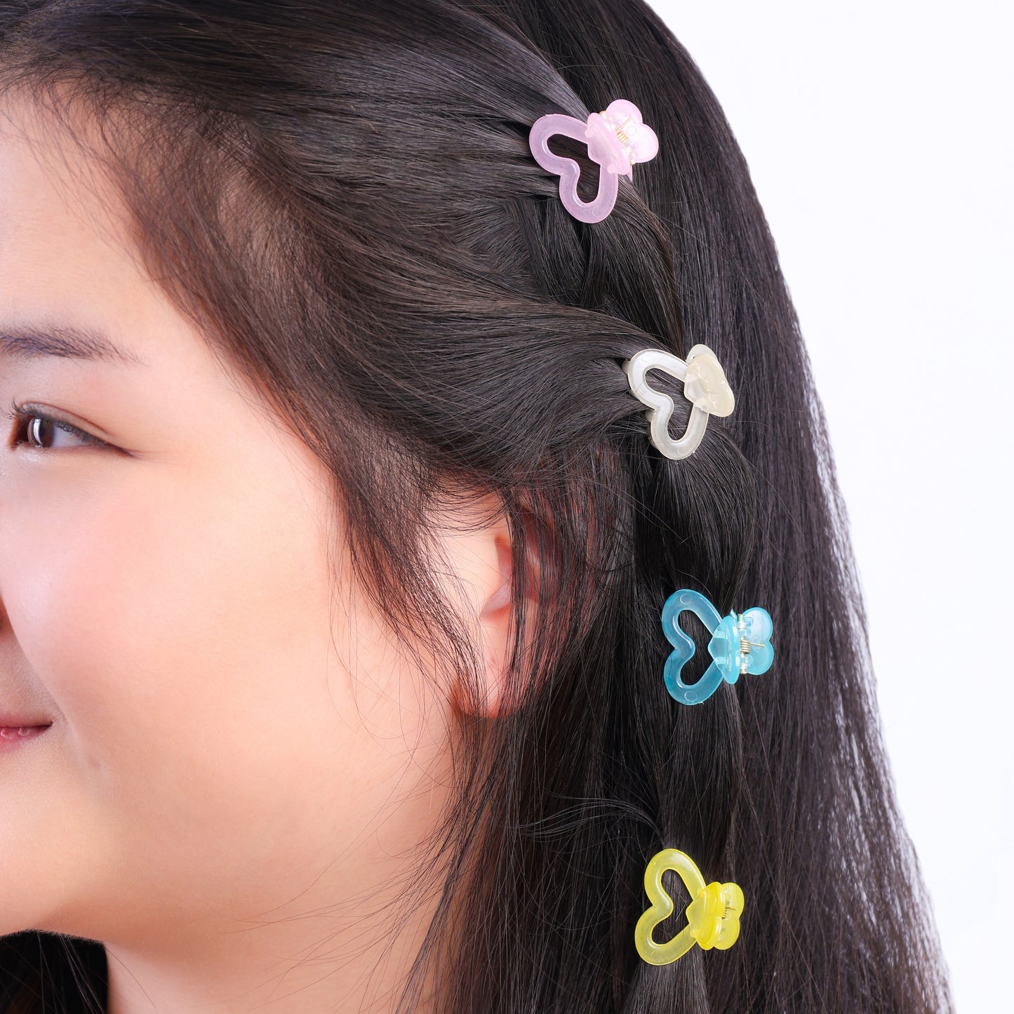 Stroberi Mini Jelly Hair Set