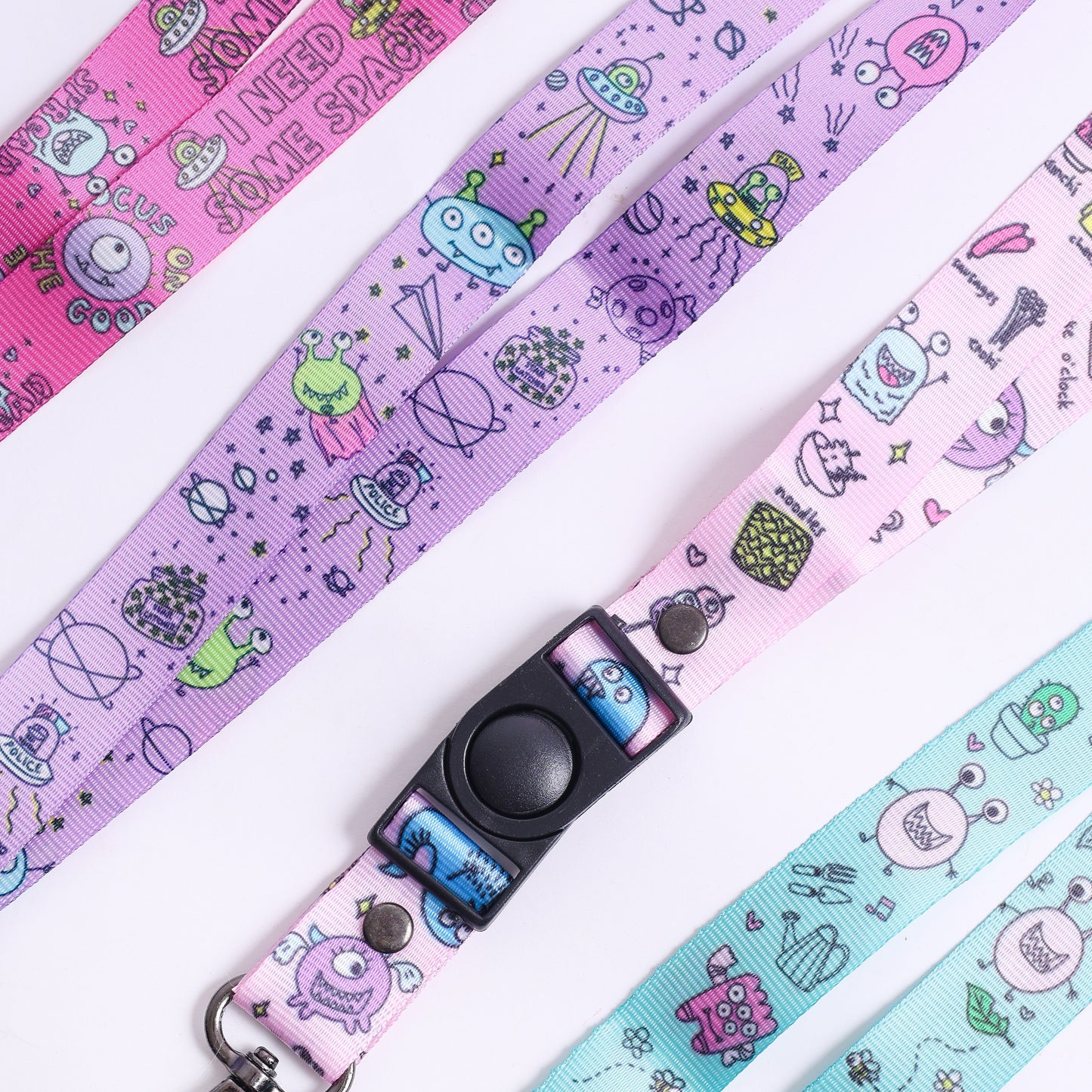 Stroberi Monster Color Lanyard Series