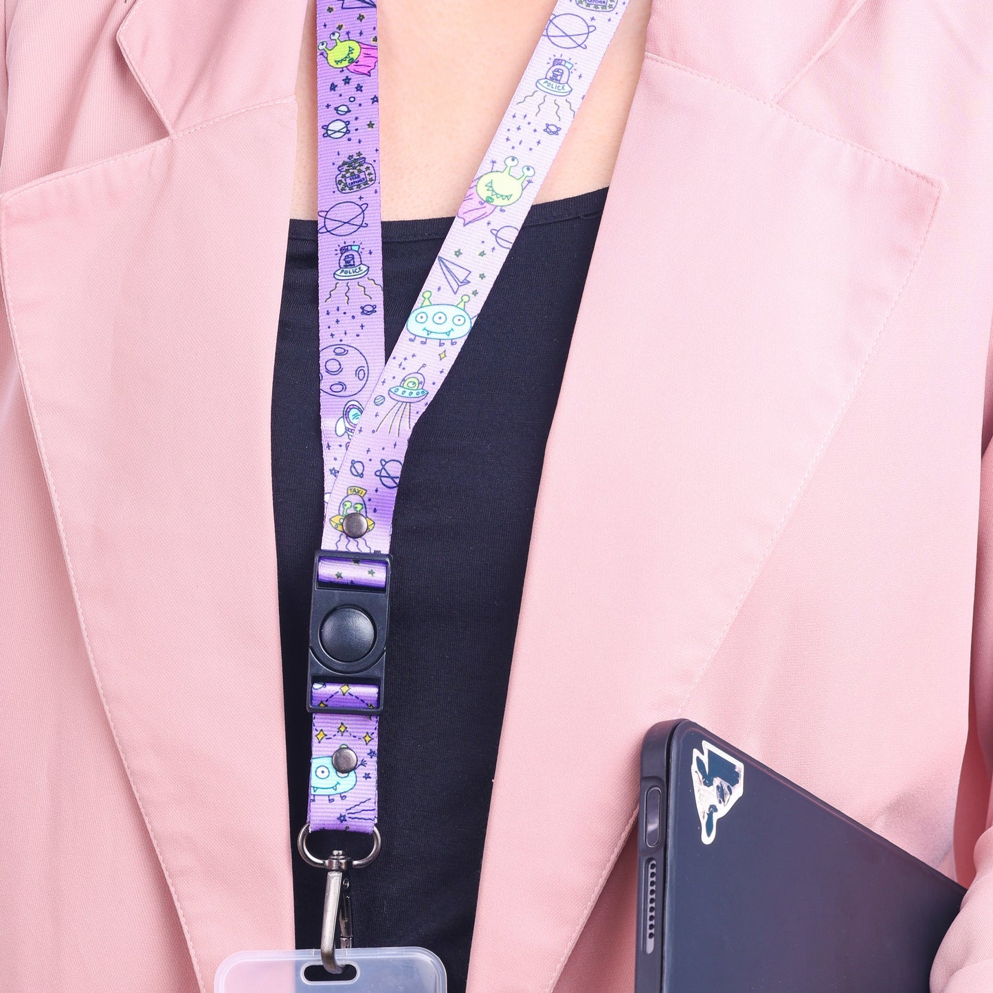 Stroberi Monster Color Lanyard Series