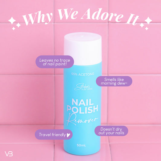 Stroberi Nail Polish Remover 50 ML