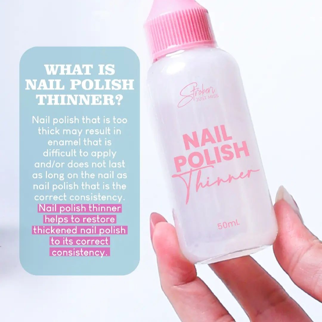 Stroberi Nail Polish Thinner