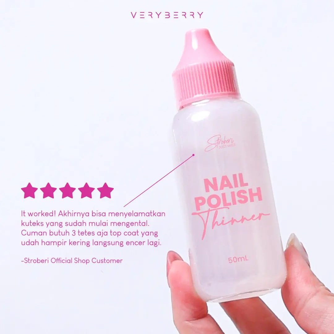 Stroberi Nail Polish Thinner