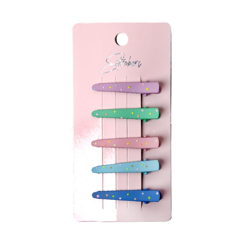 Stroberi Pastel Set Hair Clip