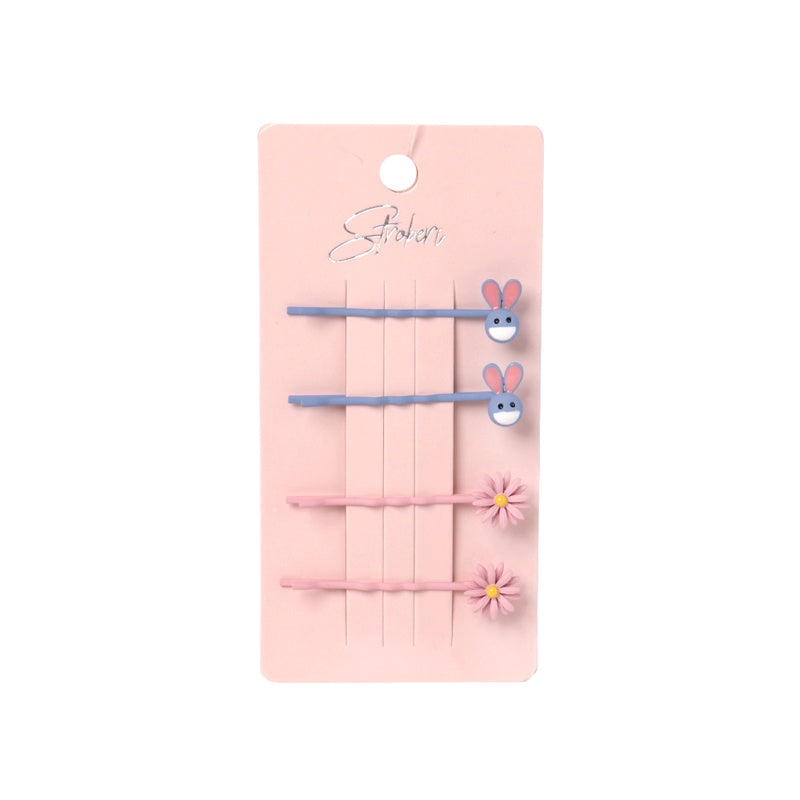 Stroberi Pastel Set Hair Clip