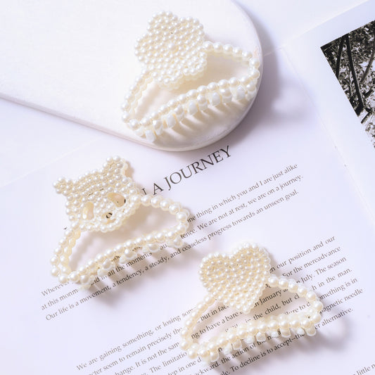 Stroberi Pearl Series Large Hair Clip