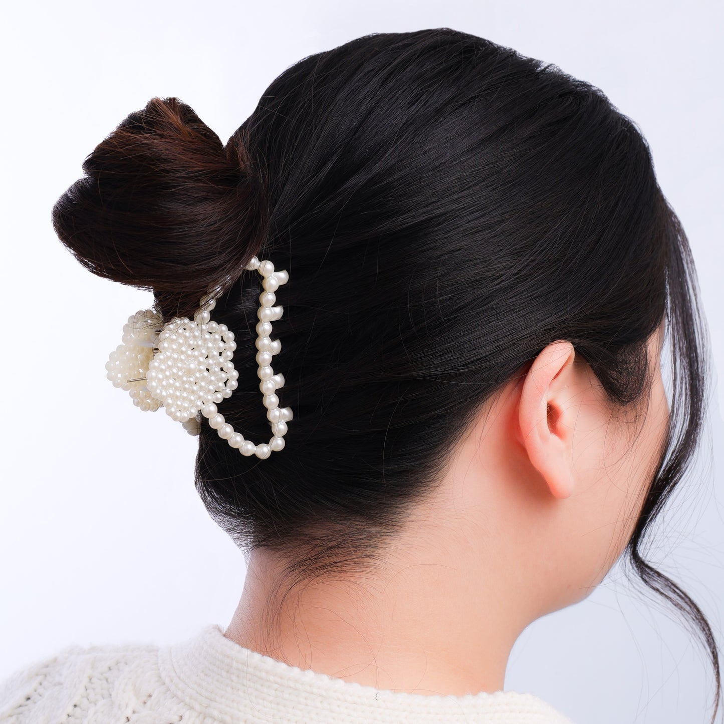 Stroberi Pearl Series Large Hair Clip