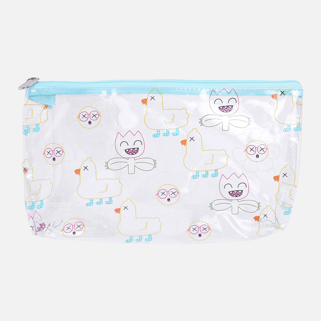 Stroberi Clear Line Pouch Series