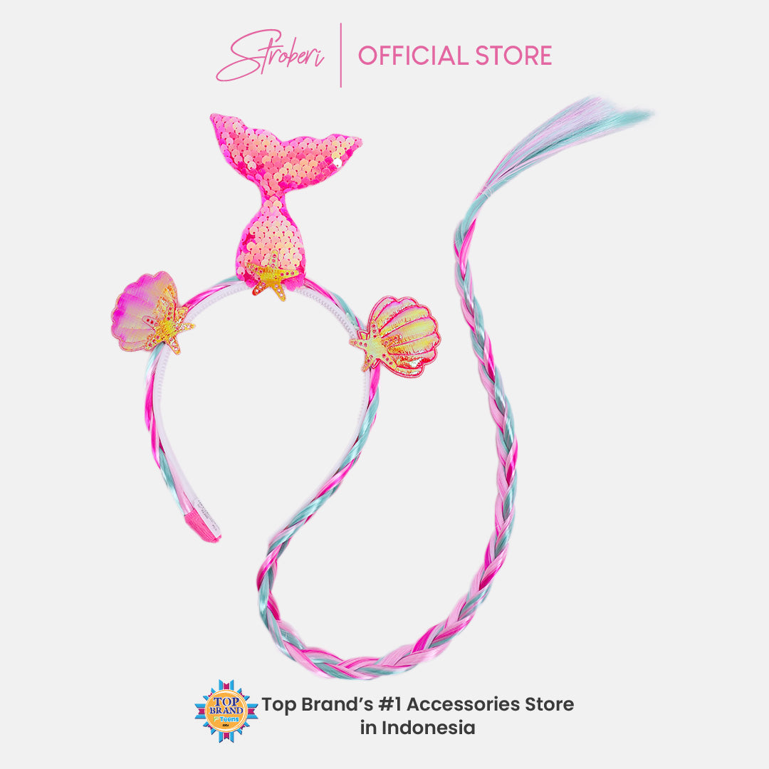 Stroberi Braid Crown Headband