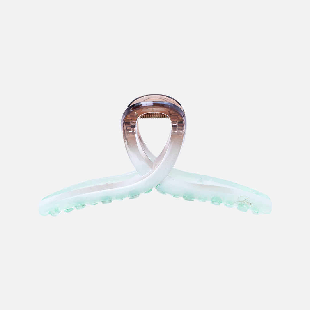 Stroberi Teardrop Gradation Hair Clip