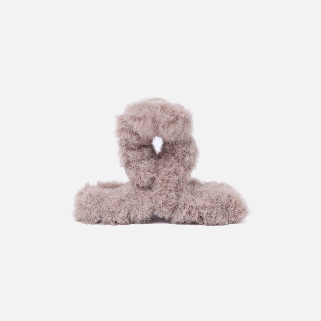Stroberi Fur Shape Hair Clip