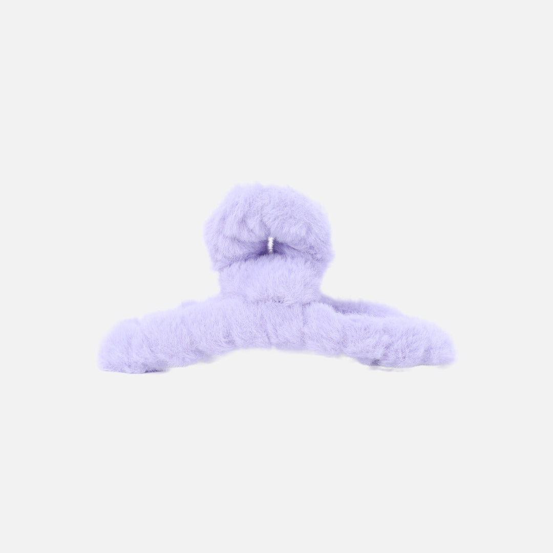 Stroberi Fur Teardrop New Hole Hair Clip