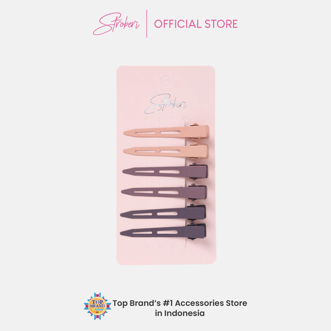 Stroberi Taper Color Hair Clip Set