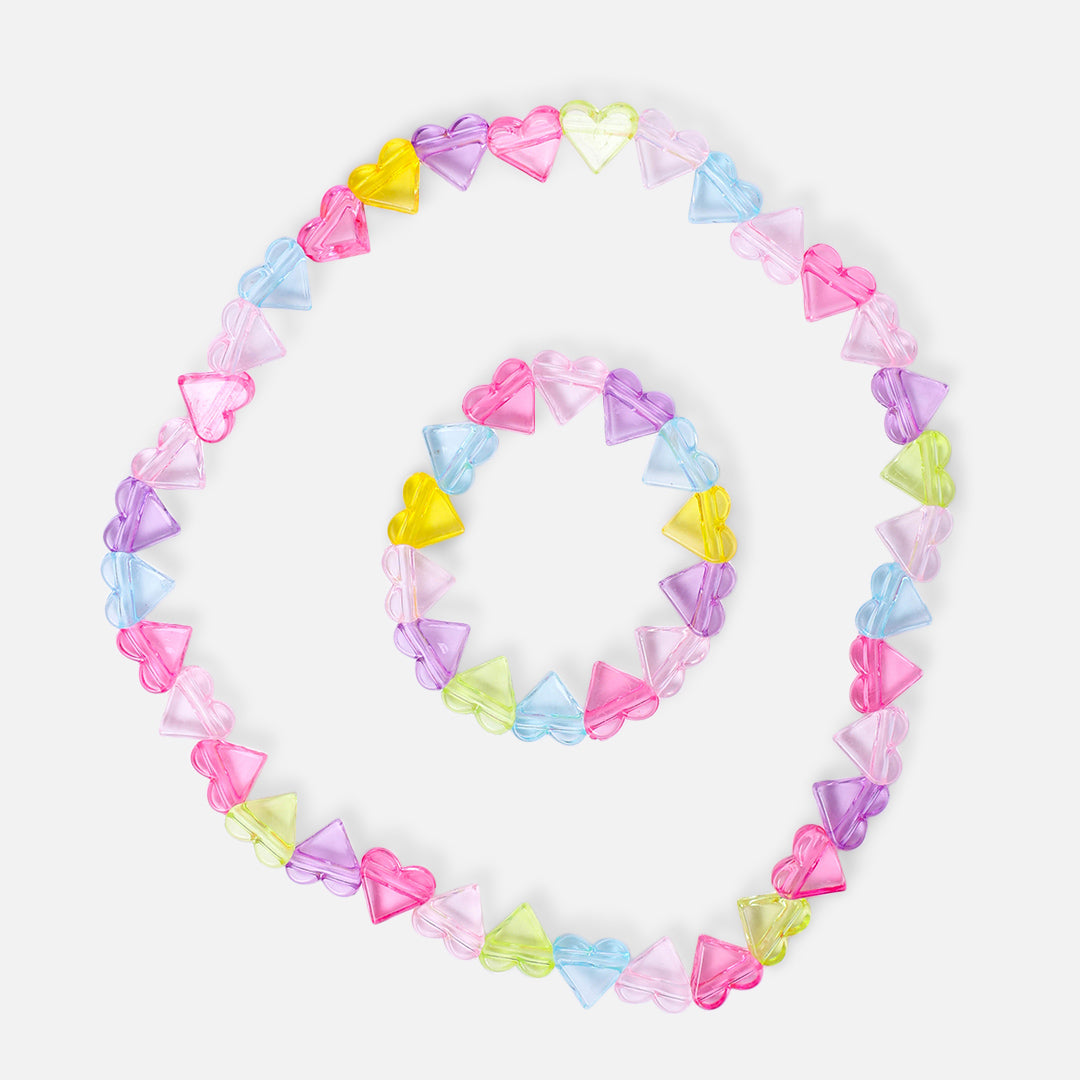 Stroberi Bracelet & Necklace Beads Color Set