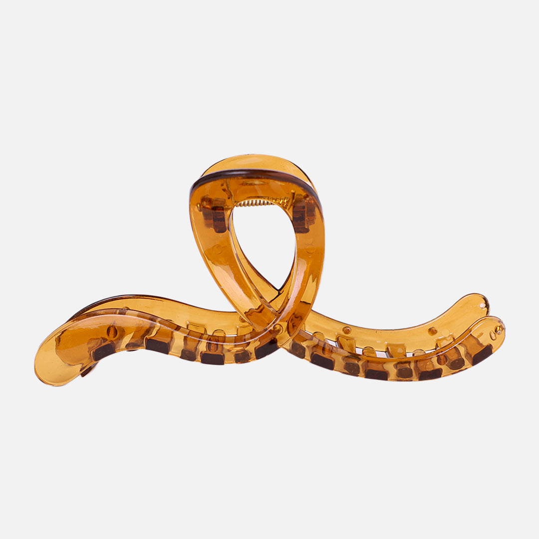 Stroberi Teardrop Curved Hair Clip