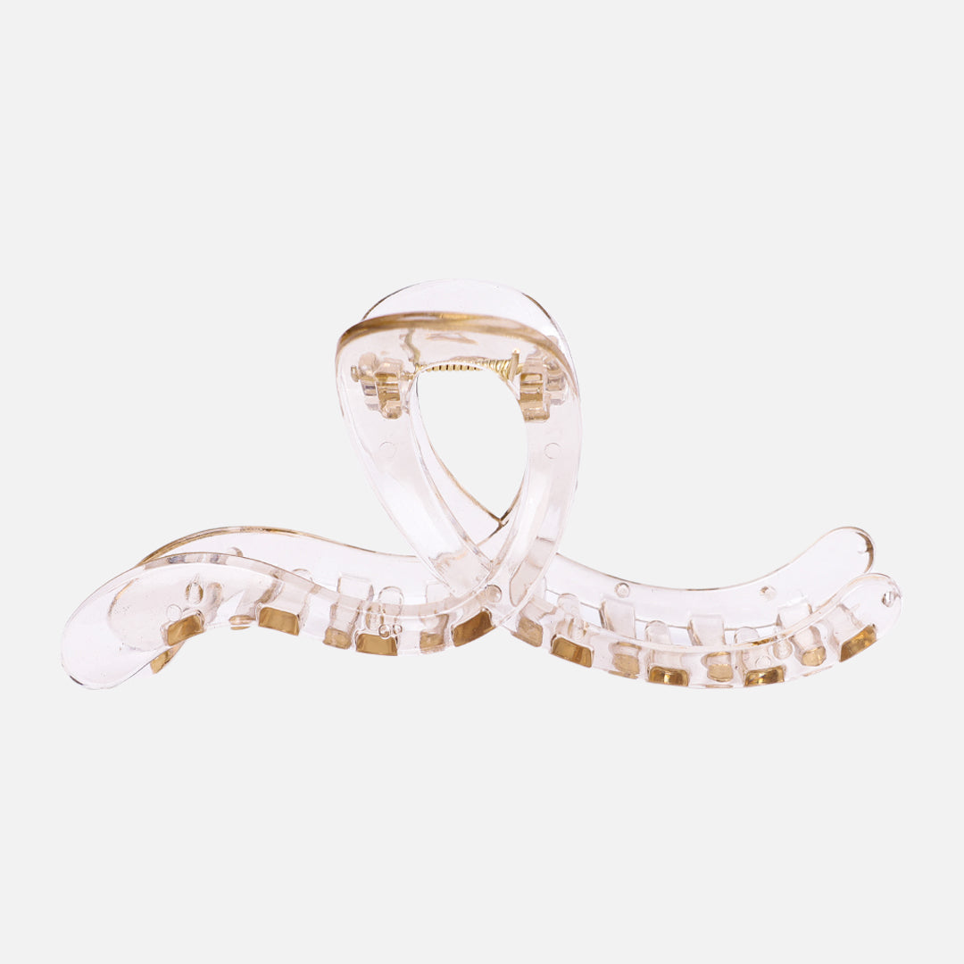 Stroberi Teardrop Curved Hair Clip